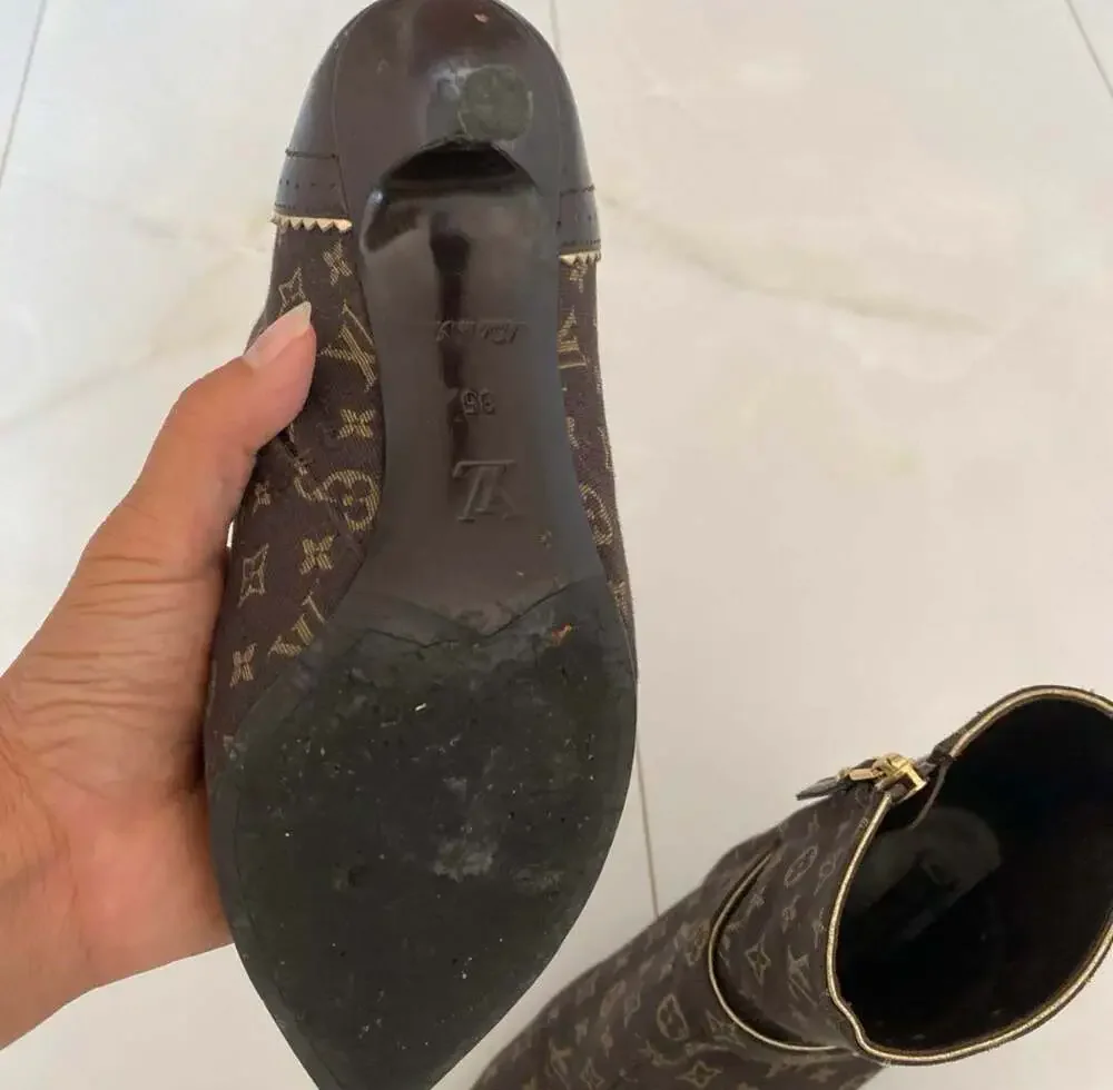 Louis Vuitton Monogram Ankle Boots Outlet Online